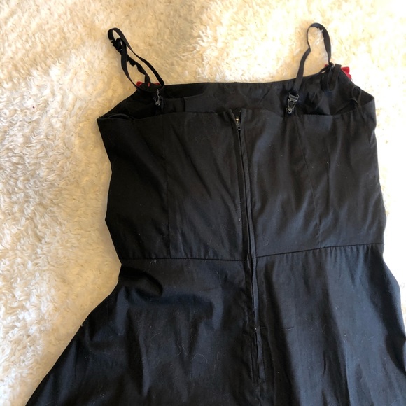 Lucky 13 Black Rockabilly Vintage style Dress - Picture 8 of 8